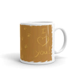 I Love You Ceramic Coffee Mug – Perfect for self-love Valentine’s Day Mother’s Day and Gifts - Drinkware