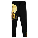 Halloween Pumpkin Cat Leggings