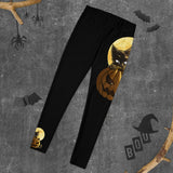 Halloween Pumpkin Cat Leggings