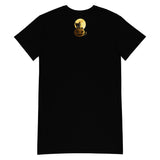 Halloween Pumpin Cat Extra Long T-shirt