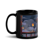 Lanterns - Black Mug