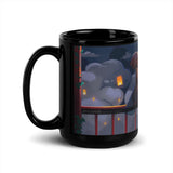 Lanterns - Black Mug