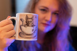 kittea kitty tea mug tea time