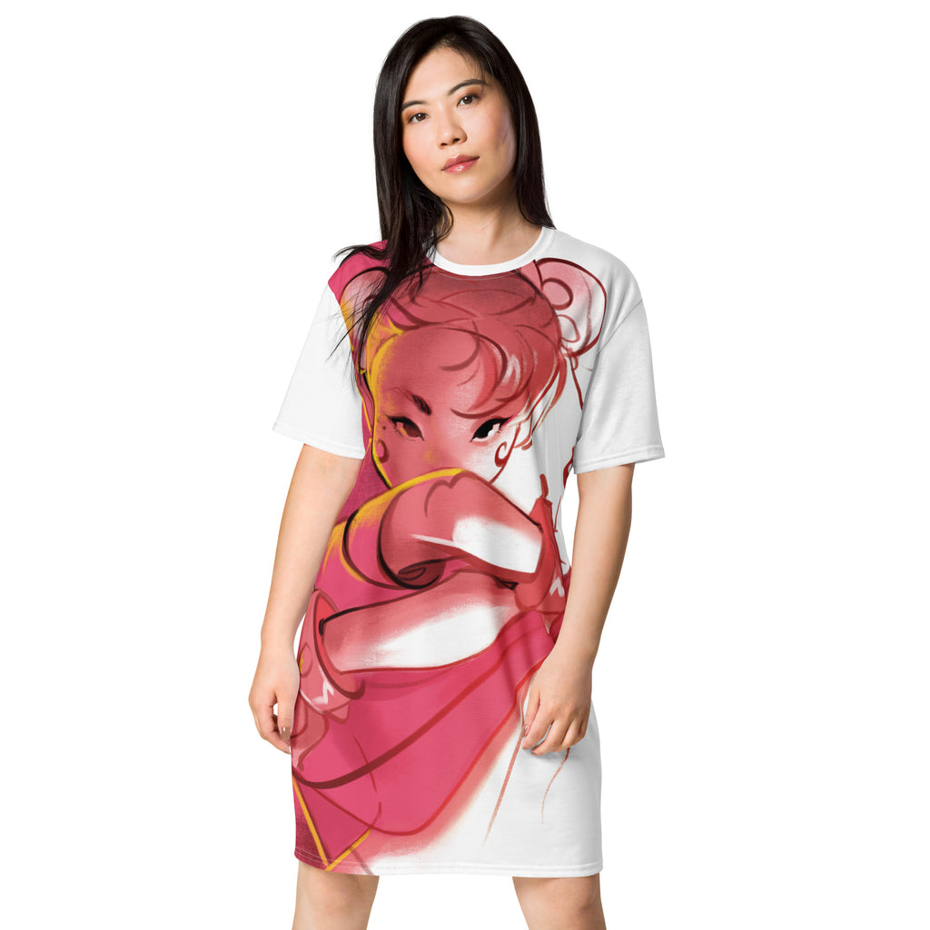 half sleeve t shirt dress Wenrine Womens Summer T Shirt Dress Casual Cap Sleeve Crewneck Loose Shift Mini Dresses Black at Amazon Women's Clothing store