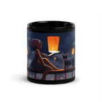 Lanterns - Black Mug