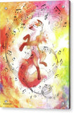 Musical Fox - Acrylic Print